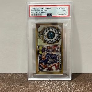 2022 GYPSY QUEEN WANDER FRANCO GQ GEMS MINIS ROOKIE RC #GGM-27 GEM MINT PSA 9